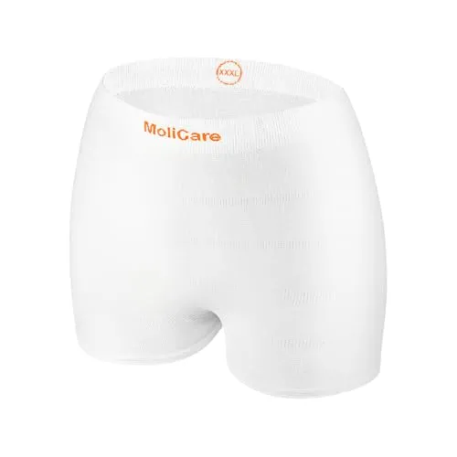 MOLICARE Premium Fixpants long leg Gr.XXXL - 25 St - Inkontinenz Schutzhosen & Unterwäsche, bietet hohen Tragekomfort und sicheren Halt für den ganzen Tag.