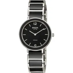Boccia Damen Armbanduhr 3311-02 Titan Ceramic schwarz von Boccia Titanium