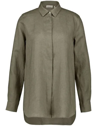 Gerry Weber Leinen-Bluse in Khaki von GERRY WEBER