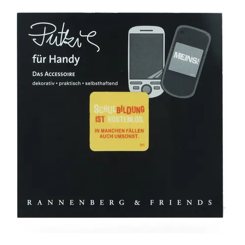 Handy Putzi Putztuch Rannenberg Schulbildung ist kostenlos