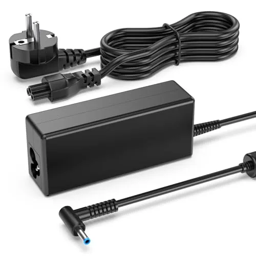 für HP Laptop Ladekabel 65W kompatibel mit Probook 430 440 450 455 470 250 G3 G4 G5 G6 G7 Elitebook 820 840 850 Pavilion Spectre Envy X360 11 13 15, für HP Netzteil Ladegerät Steckergröße 4.5 * 3.0mm