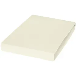 Janine Spannbettlaken ELASTIC 5002 - Hochwertiges Jersey-Elasthan Laken - Spannbettlaken für Matratzen bis 35 cm Höhe, aus 95% Baumwolle für ein weiches, strapazierfähiges Gefühl. Rundumgummizug für einfaches Beziehen und faltenfreie Passform.