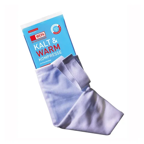 KALT-WARM Kompresse 12x29 cm mit Fixierband