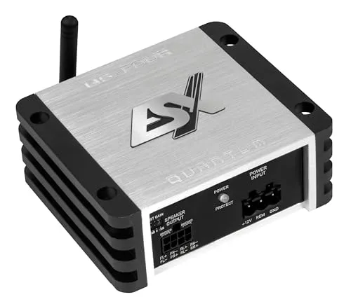 ESX QS-FOUR-BT-ISO 4-Kanal Bluetooth Auto Verstärker
