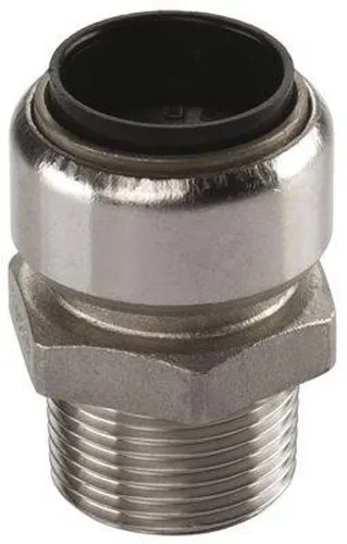 Edelstahl Steckfitting Tectite Übergangsverschraubung Außengewinde 35 mm - 1 1/4