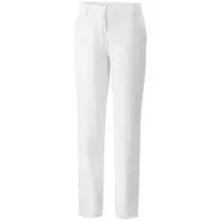Exner 350 - Damenkochhose : weiß 65% Polyester 35%Baumwolle 220 g/m2 48