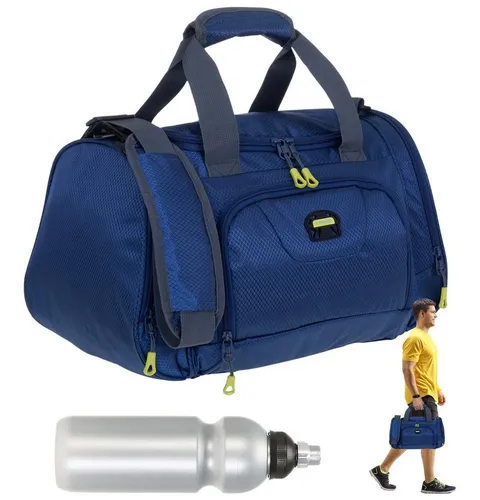 ELEPHANT Sporttasche klein - 42 cm, 18 Liter Fitness Bag mit Trinkflasche - Sporttasche von ELEPHANT, ideal für Sport und Reisen. Inklusive Trinkflasche, wasserabweisendes Material und praktische Außentaschen für optimale Organisation.