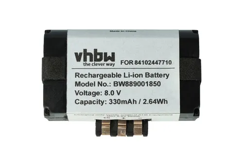 vhbw Akku passend für BMW 4er F36 440i (4E31/B58), 440iX (4E51/B58) Akku Akku Li-Ion 330 mAh (8 V, 1 St), Leistungsfähiger Austausch-Akku für das Steuergerät in Ihrem Auto