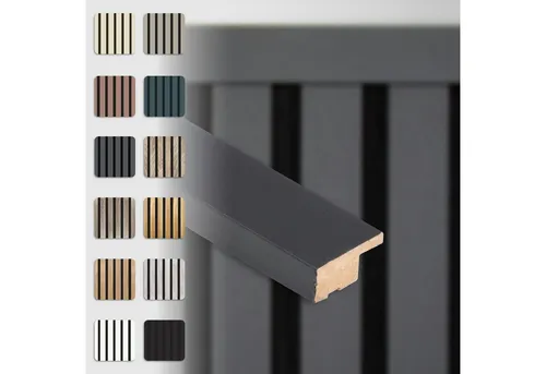 Leisten Schwarz von HEXIM