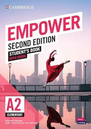 Empower Second edition A2 Elementary: Student’s Book mit eBook - Lehrbuch für Englischlernende, inklusive interaktivem eBook für flexibles Lernen und effektive Fortschrittskontrolle.