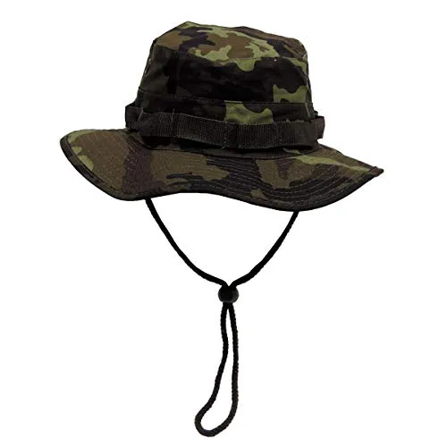 MFH Buschhut US mit Kinnband GI Boonie Rip Stop, M, Typ 95 Cz-tarn