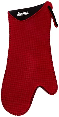 Spring GRIPS Ofenhandschuhe Hitzebeständig | Neopren | Rot in rot von Spring