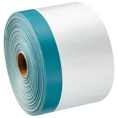 550m Transparent Abdeckfolie Klebeband Malerfolie Abdeckfolie Schutzfolie Plane