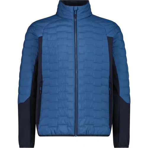 CMP MAN Jacket Hybrid bluestone (N825) 52 - Funktionsjacken für Herren, wind- und wasserabweisend mit atmungsaktivem Material, ideal für Outdoor-Aktivitäten.