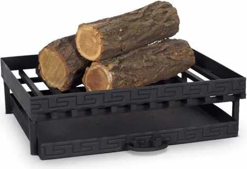 MAGNUS Feuerrost “R205” Schwarz - Hochwertiger Kaminrost für effizientes Feuer - Aschesauger - Robuster Feuerrost in Schwarz, ideal für eine optimale Luftzirkulation und verbesserte Verbrennungseffizienz.