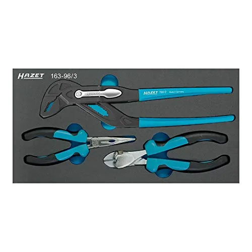 Hazet 163-96/3 Werkstatt Zangen-Set 3teilig von HAZET