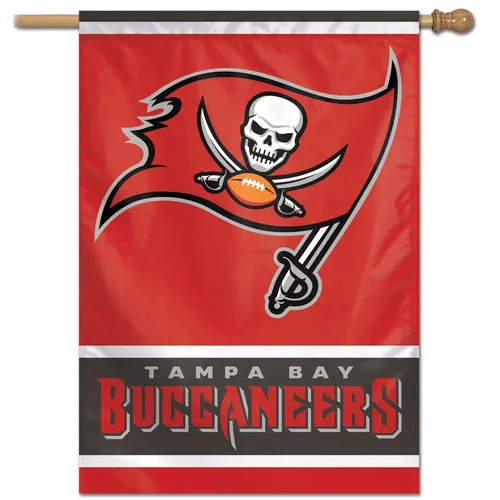 Wincraft NFL Vertical Fahne 70x100cm Tampa Bay Buccaneers - Fanartikel für echte Fans, beeindruckende 70x100cm Größe, ideal für die Unterstützung der Tampa Bay Buccaneers in jedem Raum.