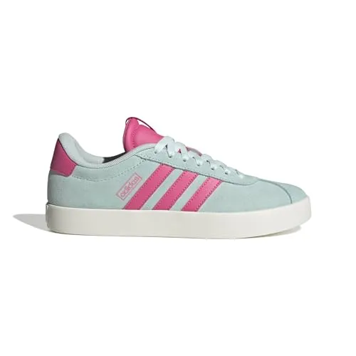 adidas Damen VL Court Shoes, Halo Mint/Pulse Magenta/Bliss pink, 38 EU
