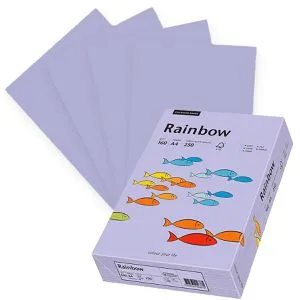 Papyrus Kopierpapier Rainbow 88042571, A4, 160g/qm, violett, 250 Blatt