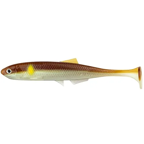 LMAB Bleak Shad 6 cm, 9 cm, 12 cm, 15 cm, 18 cm KÖFI - Gummifisch Angelköder - Gummiköder für: Zander, Barsch, Hecht & Forelle - Zanderköder Hechtköder - Kunstköder