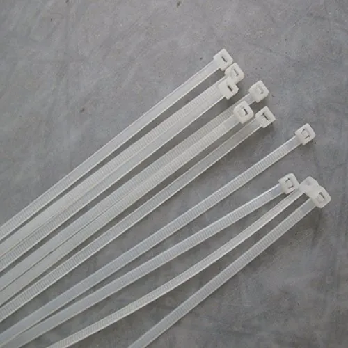 Kabelbinder naturfarben 100 Stück 4,8 x 300 mm