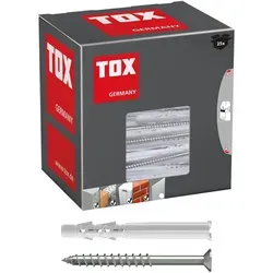 Tox - Allzweck-rahmendübel Tetrafix Xl 8x80 Mm + Schraube, 021101101