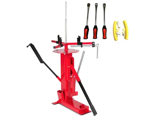 ConStands Reifenmontagemaschine XL9R Set für Motorräder - Reifenmontagemaschine Set für einfache Reifenwechsel von 4-21