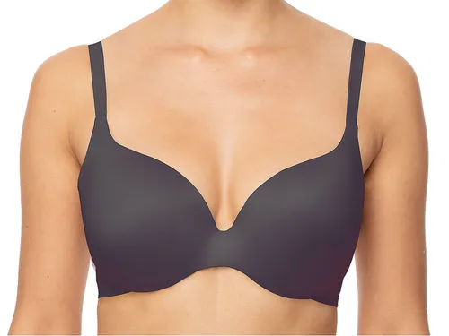 Royal Lounge Intimates Women's T-Shirt Bra Royal Fit Glacier Grey 85D - Funktionsunterwäsche: Nahtloser T-Shirt-BH mit gepolstertem Bügel und hohem Seitenteil für optimalen Halt, aus seidig-weichem Material für höchsten Tragekomfort.