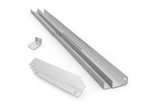 Kleines Kraftwerk Solarmodul-Halterung, (Wand 4 Module, 4-tlg., Einfache & schnelle Installation)