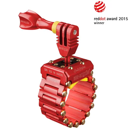 iSHOXS Hell Rider Heavy-Duty Bike Mount Universal Motorad Action-Camera Halter