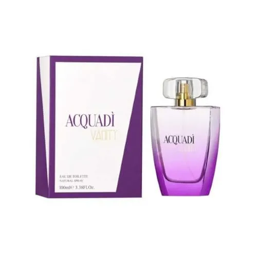 Acquadì Vanity Pour Femme Eau de Toilette Ml.100 Spray 3,38 Fl. Oz.