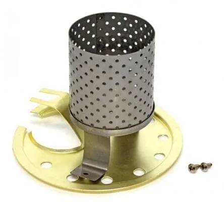 Petromax Radiator & Prallteller HK350 und HK500 - messing poliert - Ersatzteile & Zubehör für Petromax Lampen, verwandelt Ihre HK350/HK500 in eine leistungsstarke Heizung für Outdoor-Aktivitäten.