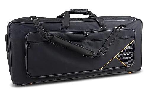 GEWA Keyboard Gig-Bag Premium 108x45x18 cm - Taschen für Keyboards: Reiß- und wasserfest mit 15 mm Polsterung für optimalen Schutz und praktischer Notentasche für Zubehör.