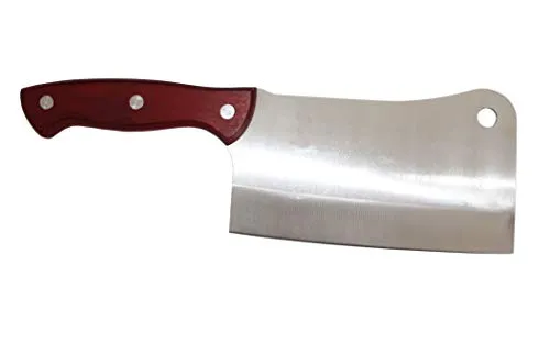 rukauf HACKMESSER/KÜCHENBEIL/Fleisch-Beil/Hack-Beil ca. 300 Gramm mit Holzgriff ca. 31cm lang