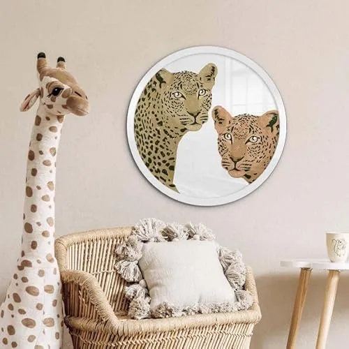 K&L Wall Art Runder Bilderrahmen aus Holz 30cm Ø von K&L Wall Art