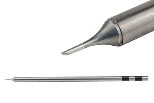 QUICK Dauerlötspitze gerade angeschrägt 45° Ø 0,8 mm Rapid-Kartuschen-Lötspitze für Quick TS1200 Lötstation