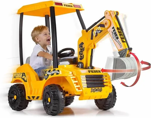 Feber Supper Digger Lt 12v Gelb Kinder Gelb One Size