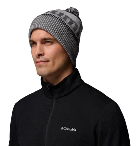 Columbia Polar Powder III Beanie, City Grey/Black/Columbia Grey, Einheitsgröße