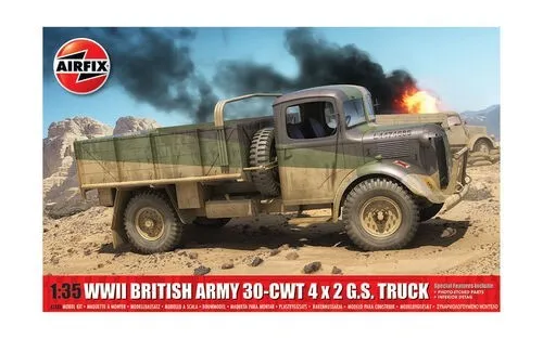 WWII British Army 30-cwt 4x2 GS Truck Modellbausatz von Airfix