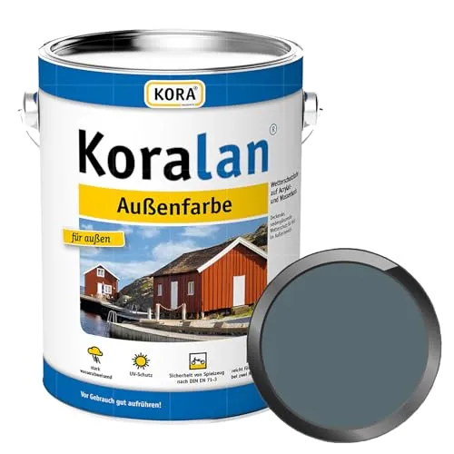 KORA KORALAN AUSSENFARBE - 2.5 LTR (DUNKELGRAU)
