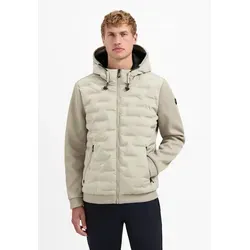 NO EXCESS Steppjacke No Excess Jacke mit Strickärmeln