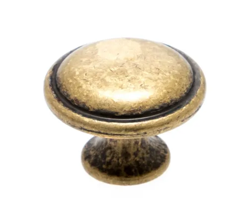Möbelknopf Ø 30mm Türknopf Altmessing Möbelknöpfe antik Möbelknauf Knauf *702