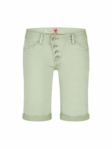Buena Vista Malibu-Short in Grün, Größe M - Robuste Malibu-Short aus langlebigem 8 oz Stoff für eine sichere Passform. Der schmal zulaufende Beinverlauf sorgt für eine moderne Silhouette und hohen Tragekomfort. Ideal für entspannte Tage im Freien.