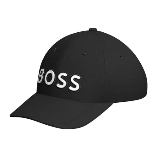 Cap-US-1 Baseball Cap - Hochwertige Baseball Cap aus gestricktem Stretch-Pique mit großer Logo-Stickerei, perfekt für elegante Freizeitlooks.