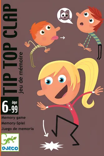 Jeu de mémoire Tip Top Clap Djeco Book von Djeco