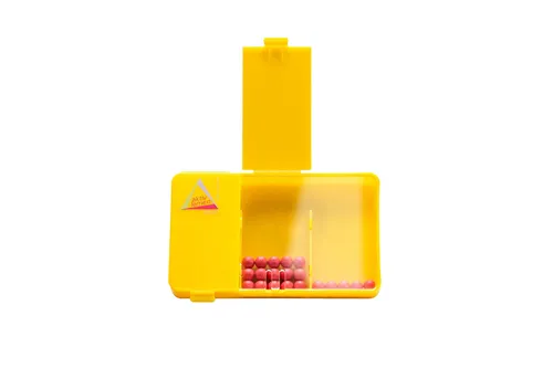 Zahlenzerlegungsbox für Schüler - mit 20 roten Kugeln aus RE-Plastic