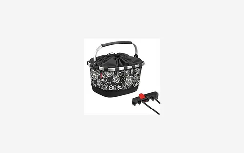KLICKFix Unisex-Adult Carrybag GT Textilkorb für Racktime Gepäckträger
