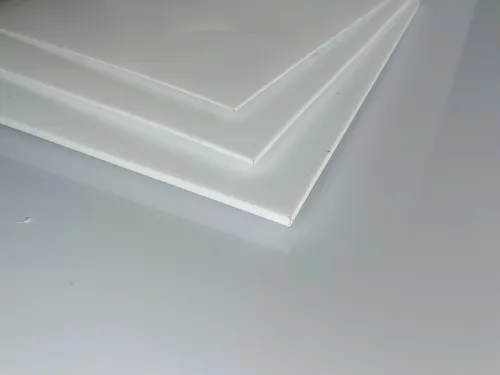 PTFE Teflon Platte Zuschnitt Dichtung weiß 195 x 195 x 1 mm