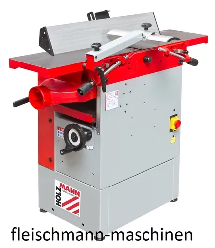 Holzmann HOB260ECOSMW2 Abricht-Dickenhobelmaschine 230V - Elektrohobel mit Spiralmesser für präzise Hobelarbeiten, müheloser Umbau von Abrichten auf Dickenhobeln und hoher Standsicherheit für optimale Ergebnisse.