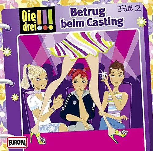 Die drei !!! - Betrug beim Casting, 1 Audio-CD Betrug beim Casting
